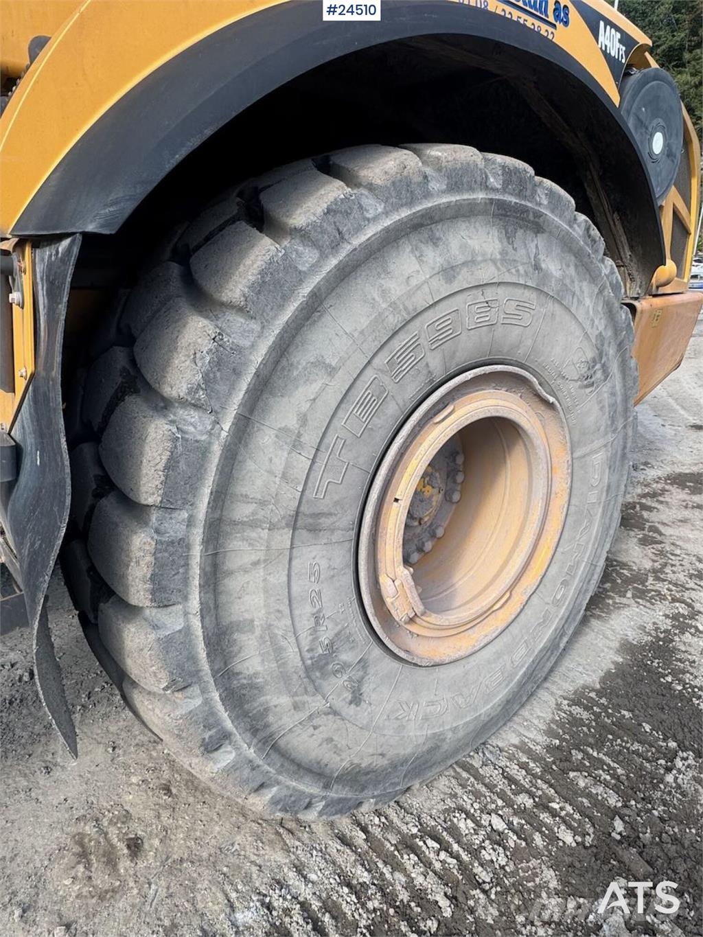 Volvo A40 FS Articulated Dumper – Black Plate Site dumpers