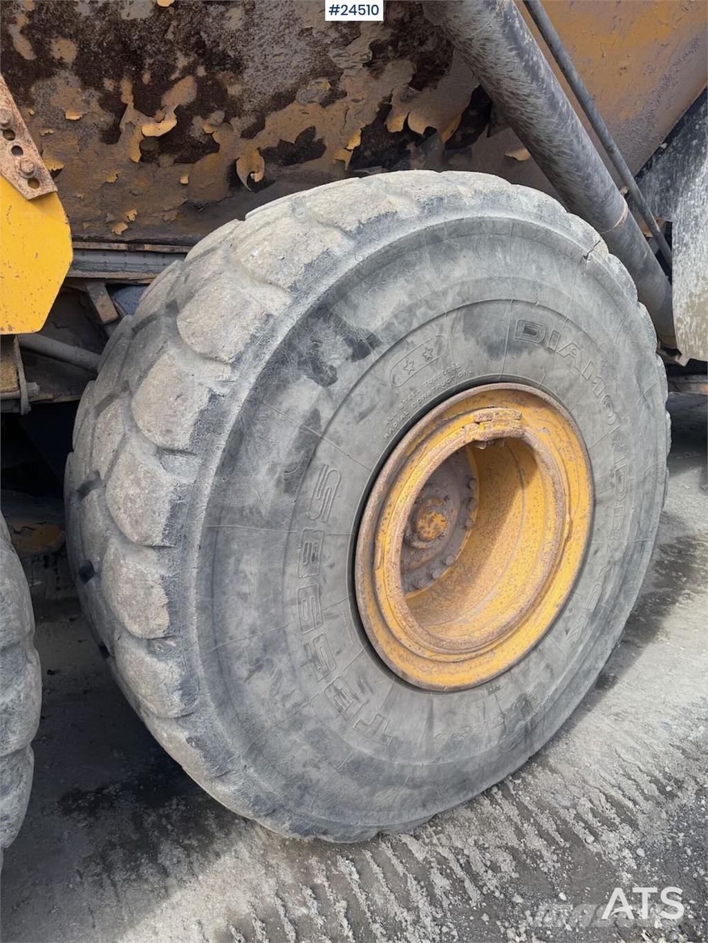 Volvo A40 FS Articulated Dumper – Black Plate Site dumpers