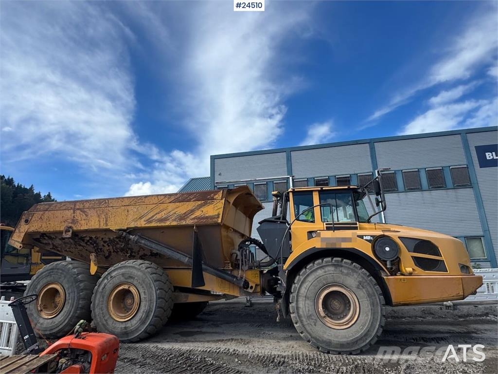 Volvo A40 FS Articulated Dumper – Black Plate Site dumpers