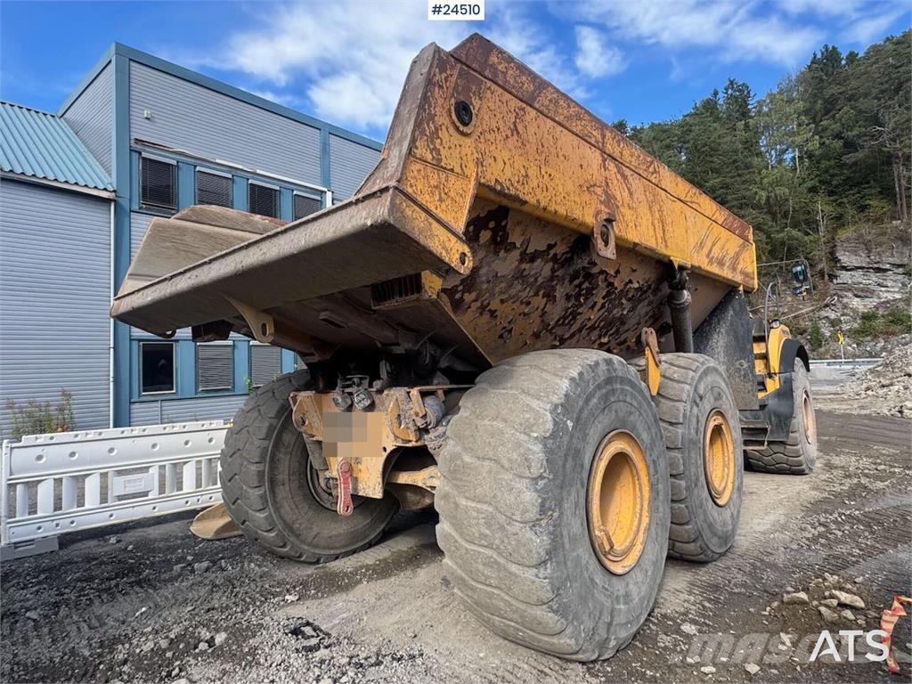 Volvo A40 FS Articulated Dumper – Black Plate Site dumpers