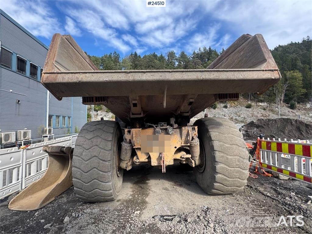 Volvo A40 FS Articulated Dumper – Black Plate Site dumpers