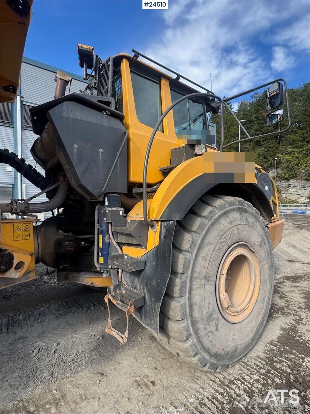Volvo A40 FS Articulated Dumper – Black Plate Site dumpers