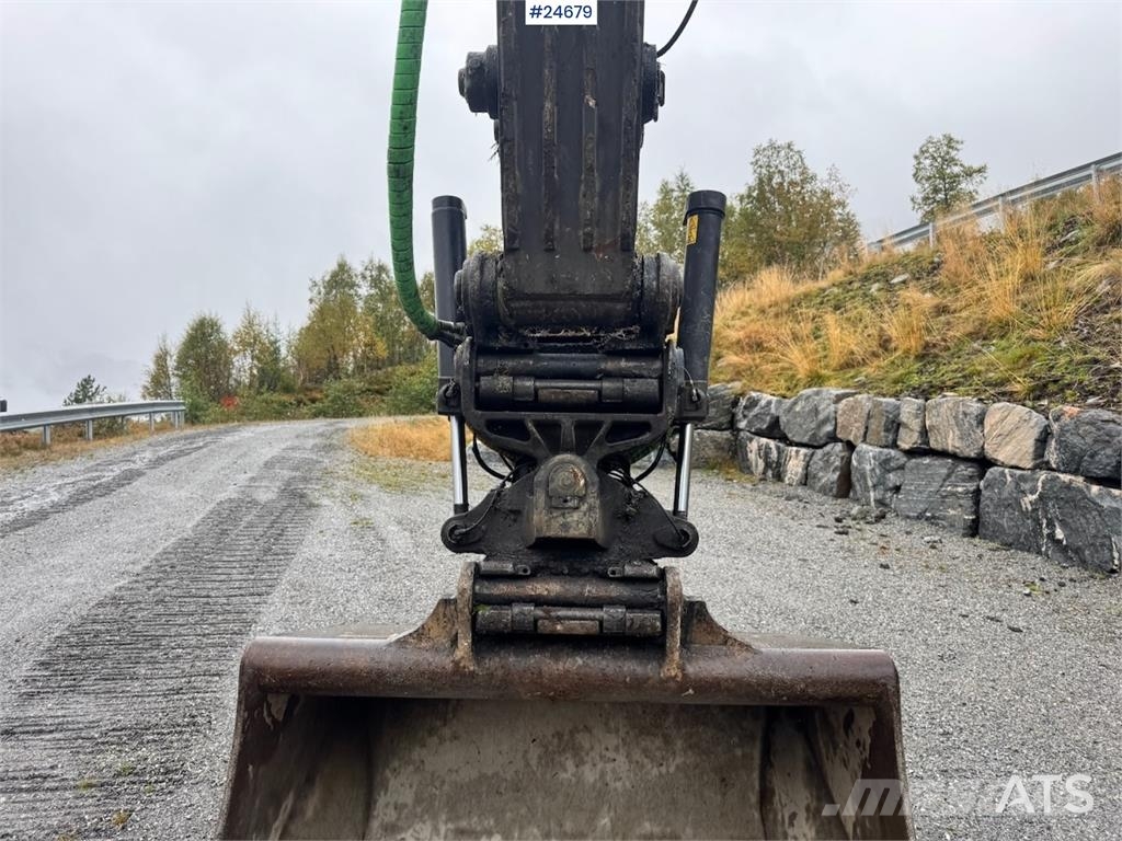 Volvo EC200EL Excavator with Steelwrist Rototilt and 2 B Beltegraver