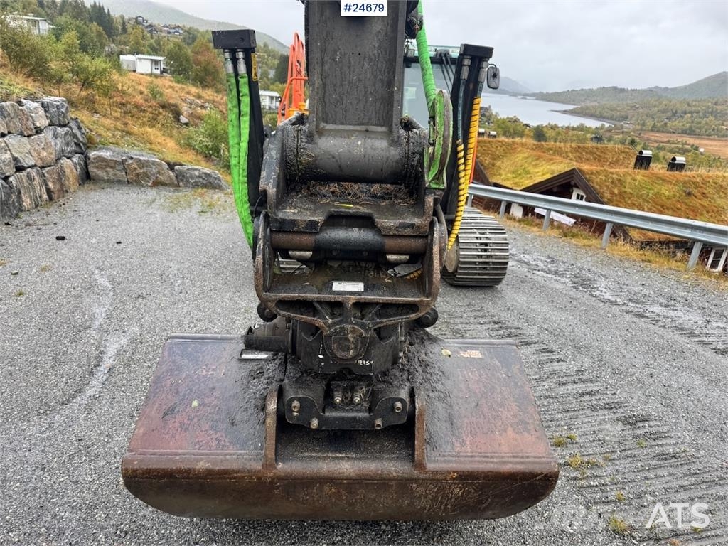 Volvo EC200EL Excavator with Steelwrist Rototilt and 2 B Beltegraver