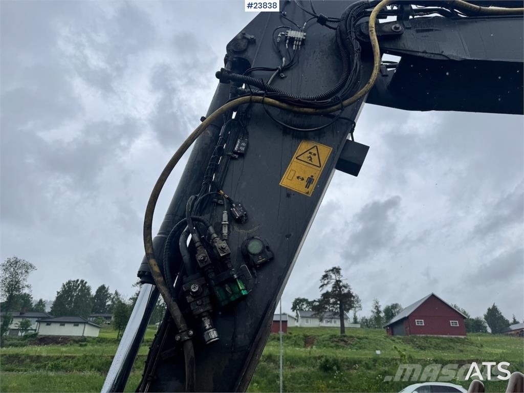 Volvo EC250EL Excavator with Drill Rig, GPS, Rototilt an Escavadoras de rastos