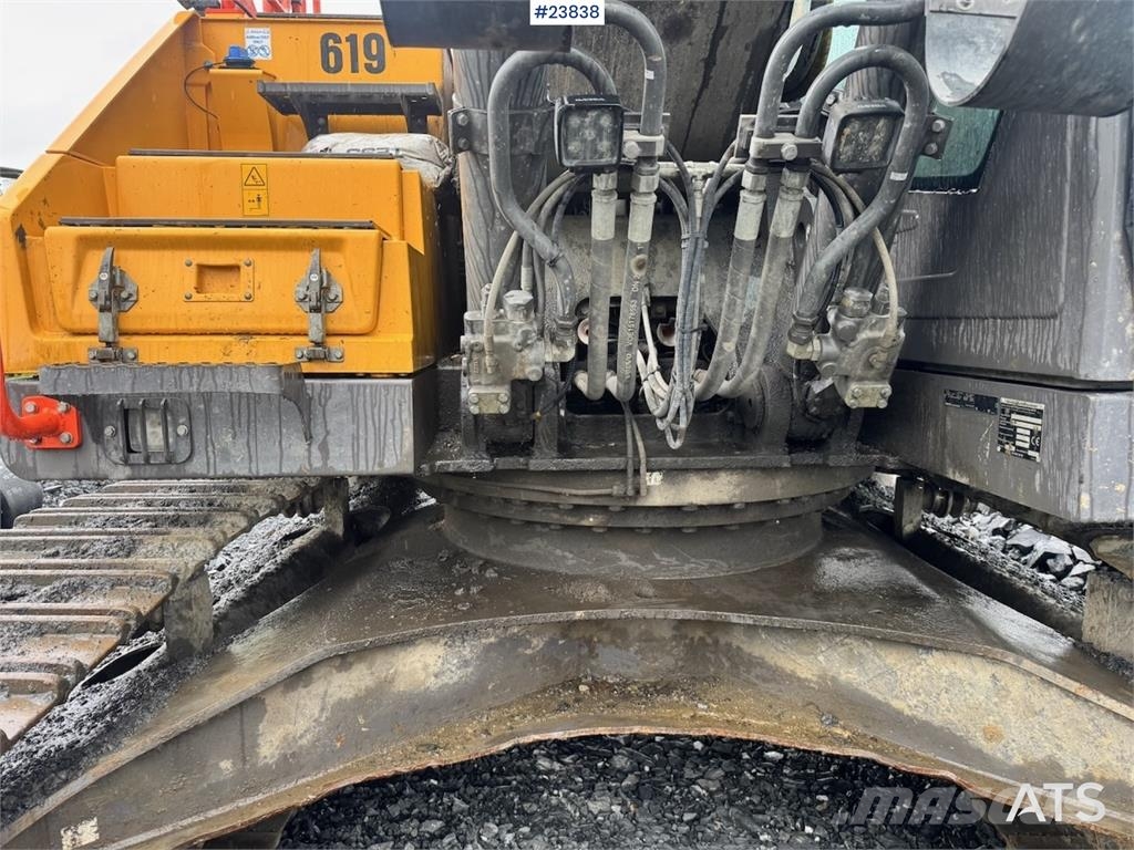 Volvo EC250EL Excavator with Drill Rig, GPS, Rototilt an Escavadoras de rastos