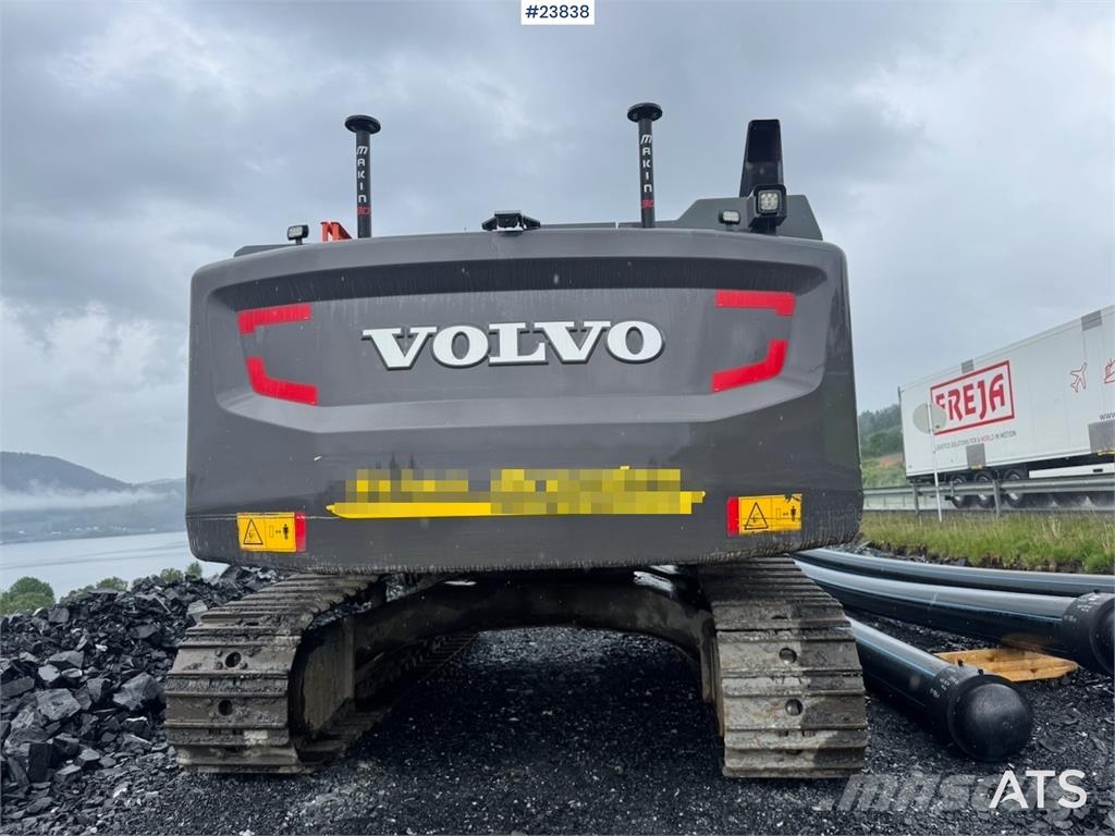 Volvo EC250EL Excavator with Drill Rig, GPS, Rototilt an Escavadoras de rastos