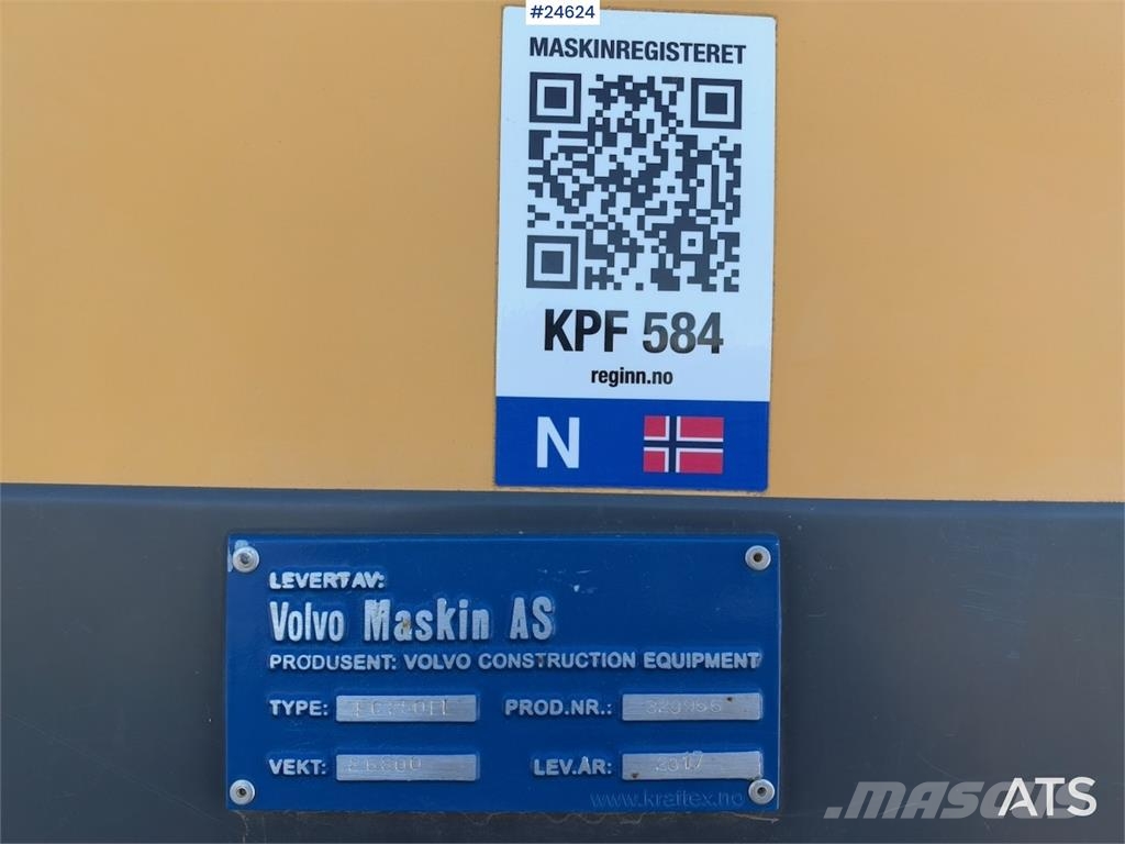 Volvo EC250EL Excavator with GPS, Tiltrotator and 2 Buck Beltegraver