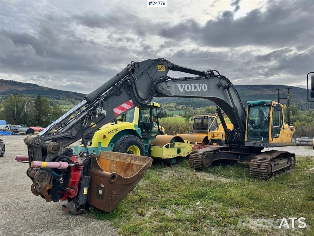 Volvo EC290BLC Excavator (2007) with Tiltrotator, Grappl Beltegraver