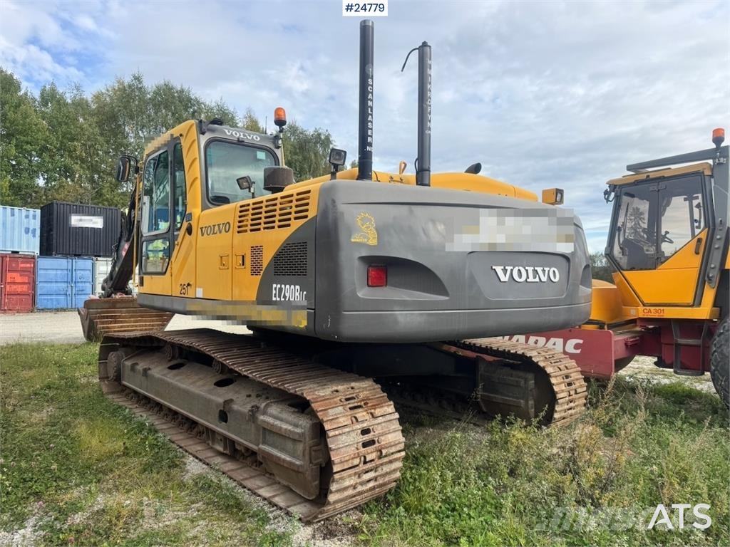 Volvo EC290BLC Excavator (2007) with Tiltrotator, Grappl Beltegraver
