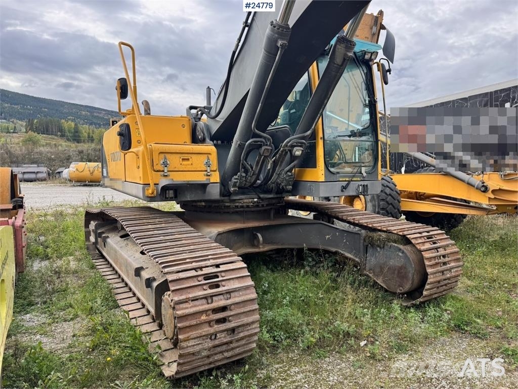 Volvo EC290BLC Excavator (2007) with Tiltrotator, Grappl Beltegraver