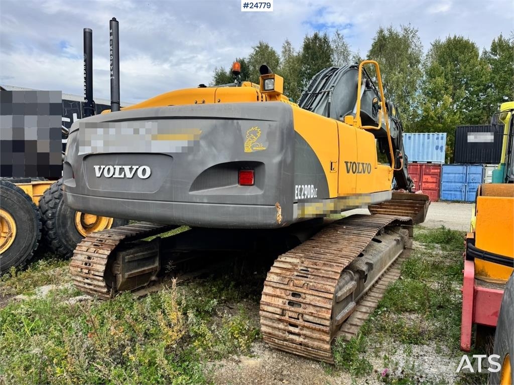 Volvo EC290BLC Excavator (2007) with Tiltrotator, Grappl Beltegraver