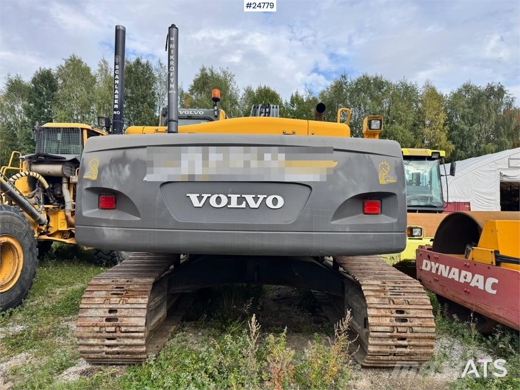 Volvo EC290BLC Excavator (2007) with Tiltrotator, Grappl Beltegraver