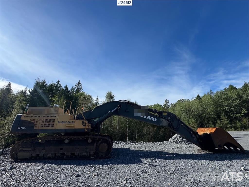 Volvo EC700C Tracked Excavator – Digging Bucket and Soos Crawler excavators