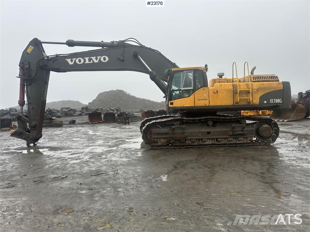 Volvo EC700CL crawler excavator w/ one bucket – Hydrauli Верижен екскаватор