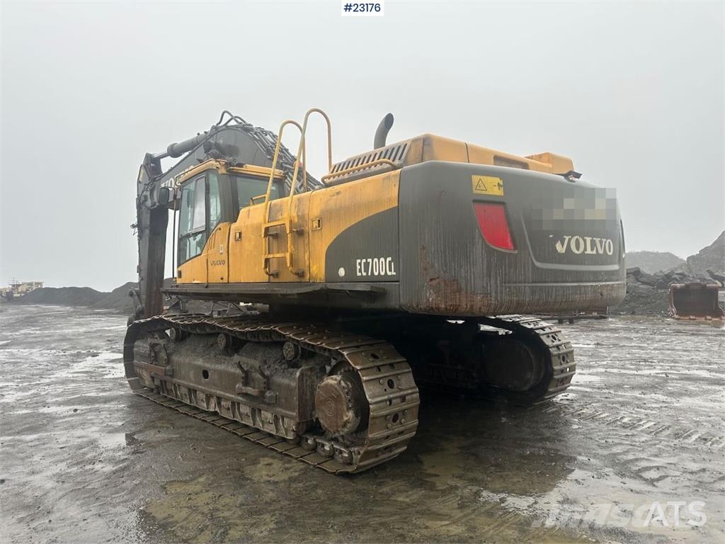 Volvo EC700CL crawler excavator w/ one bucket – Hydrauli Верижен екскаватор