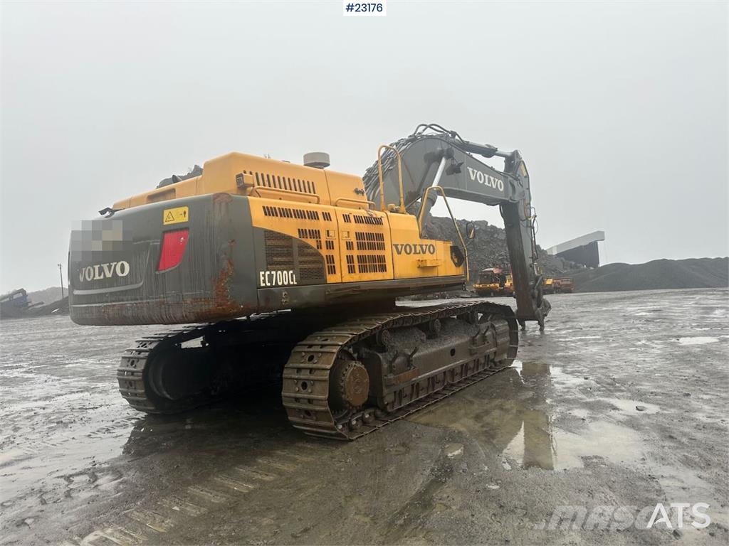 Volvo EC700CL crawler excavator w/ one bucket – Hydrauli Верижен екскаватор