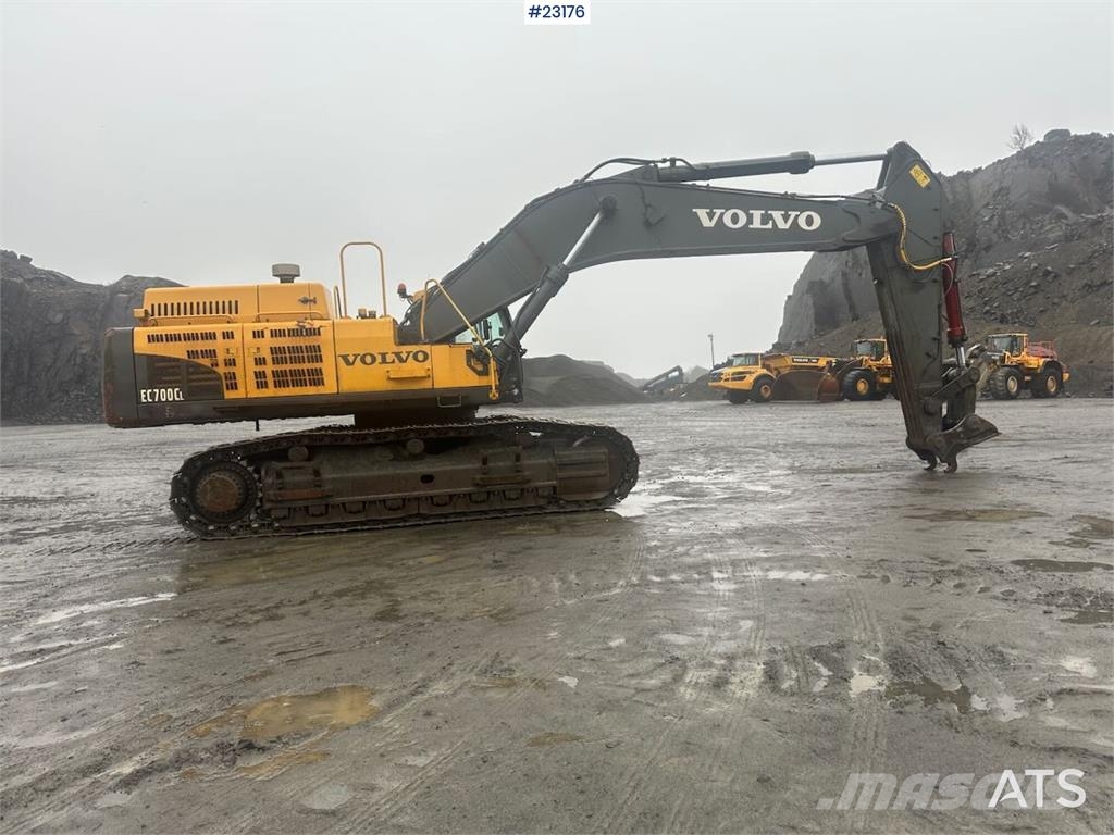 Volvo EC700CL crawler excavator w/ one bucket – Hydrauli Верижен екскаватор