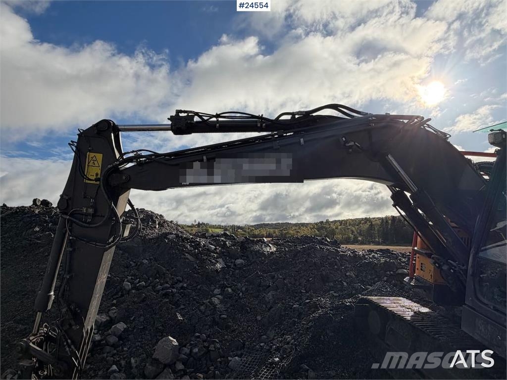 Volvo ECR145 Tracked excavator - Tilt and grading bucket Bageri guseničari