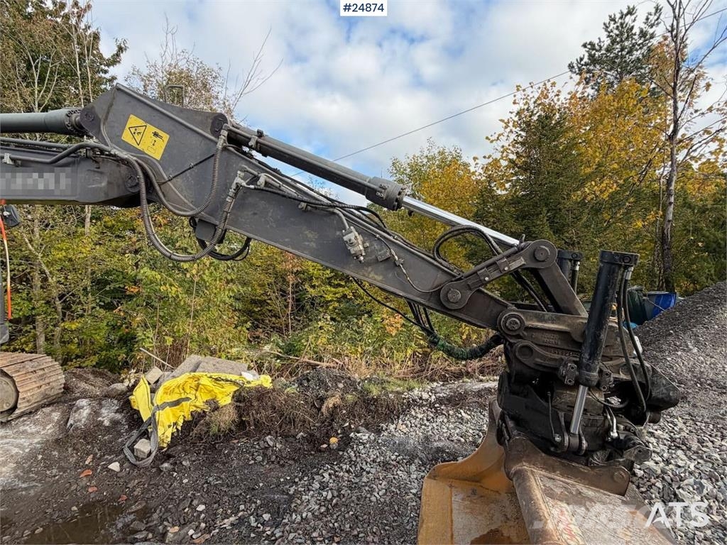 Volvo ECR145EL Crawler Excavator – 3 Buckets, Tiltrotato Crawler excavators