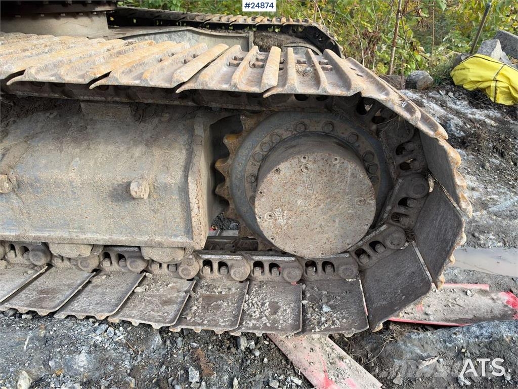 Volvo ECR145EL Crawler Excavator – 3 Buckets, Tiltrotato Crawler excavators