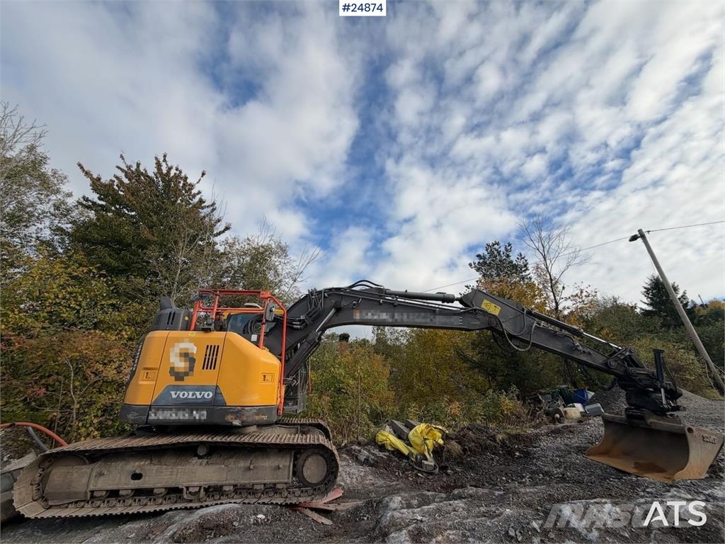 Volvo ECR145EL Crawler Excavator – 3 Buckets, Tiltrotato Crawler excavators