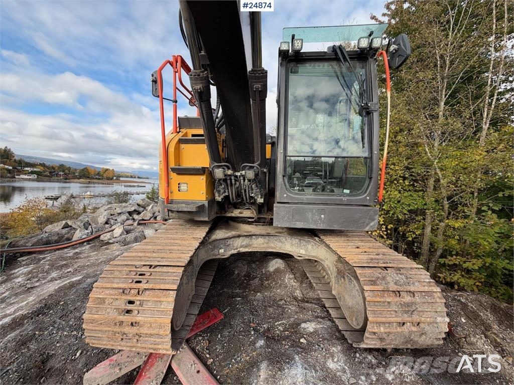Volvo ECR145EL Crawler Excavator – 3 Buckets, Tiltrotato Crawler excavators