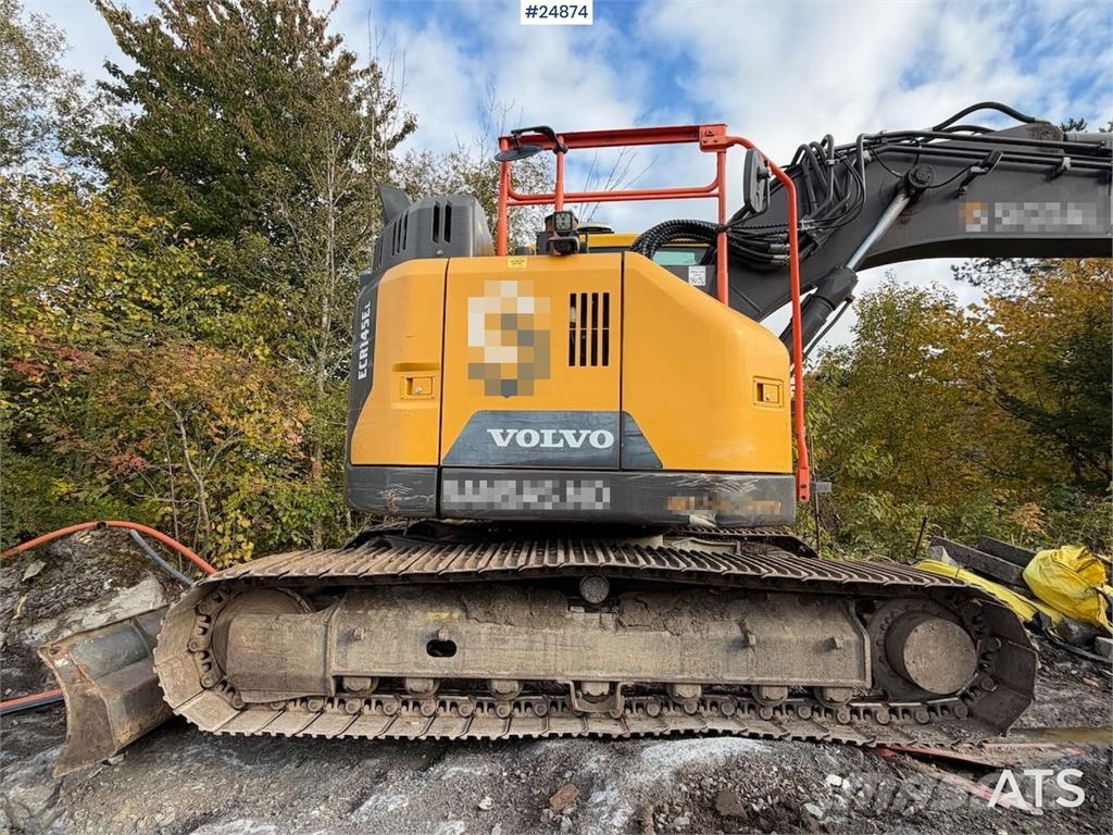 Volvo ECR145EL Crawler Excavator – 3 Buckets, Tiltrotato Crawler excavators