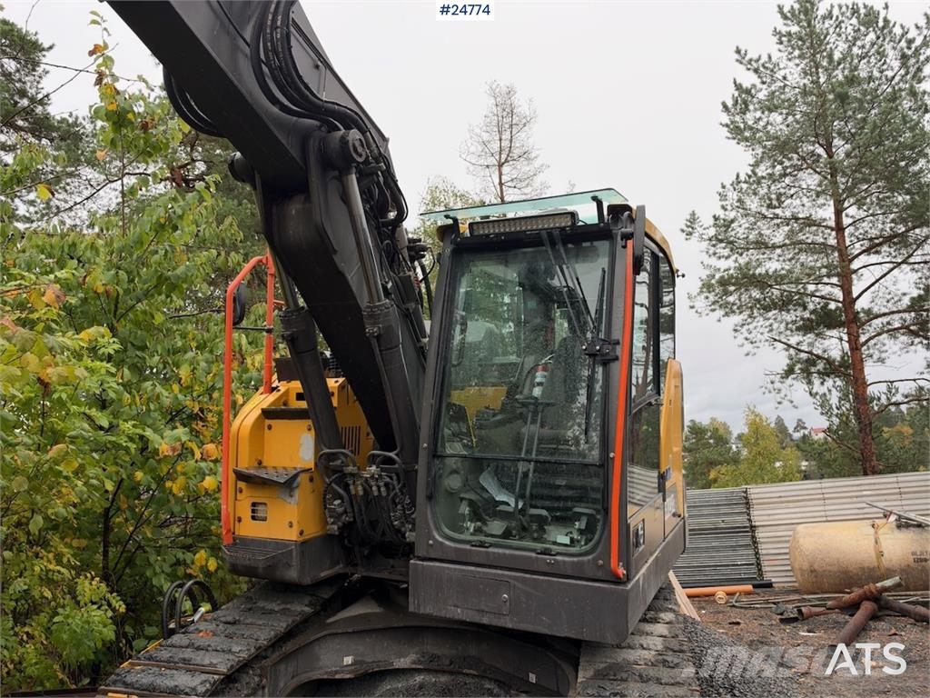 Volvo ECR145EL Excavator with GPS, Rototilt, OilQuick, H Kāpurķēžu ekskavatori