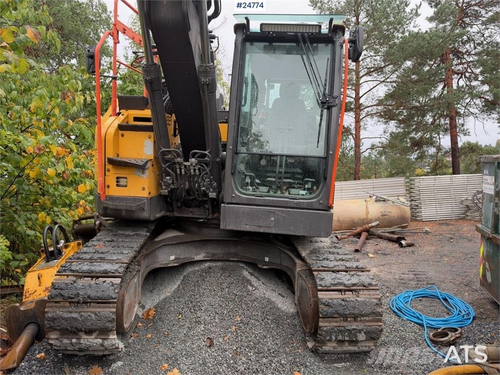 Volvo ECR145EL Excavator with GPS, Rototilt, OilQuick, H Kāpurķēžu ekskavatori