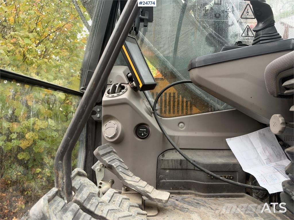 Volvo ECR145EL Excavator with GPS, Rototilt, OilQuick, H Kāpurķēžu ekskavatori