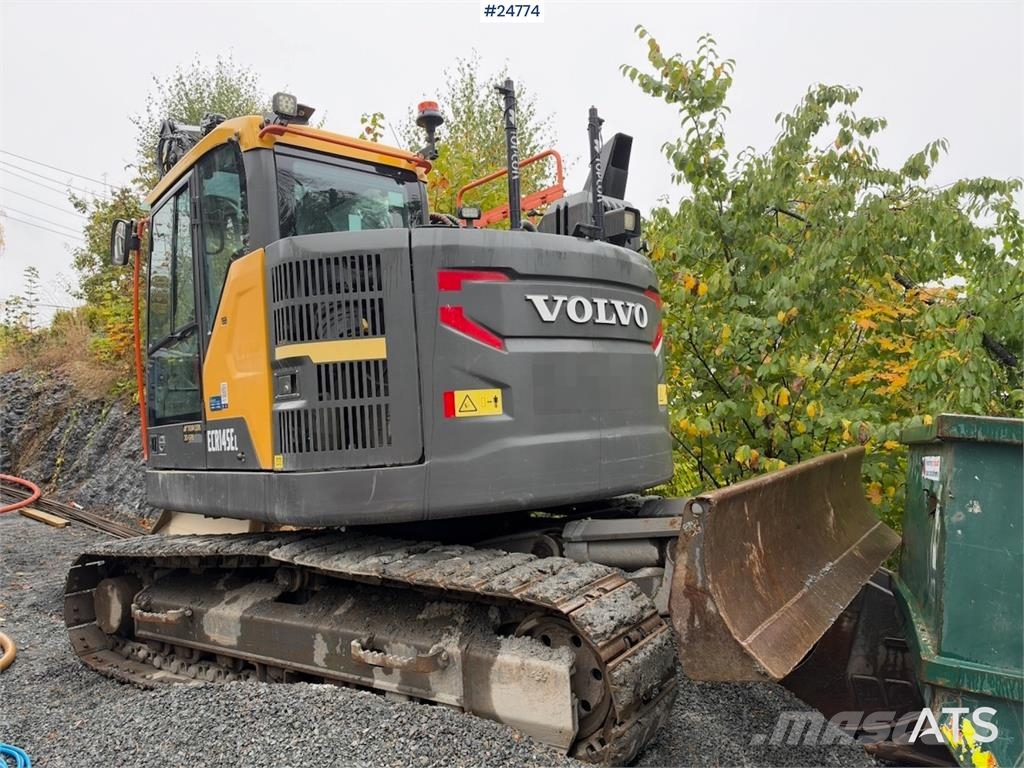 Volvo ECR145EL Excavator with GPS, Rototilt, OilQuick, H Kāpurķēžu ekskavatori