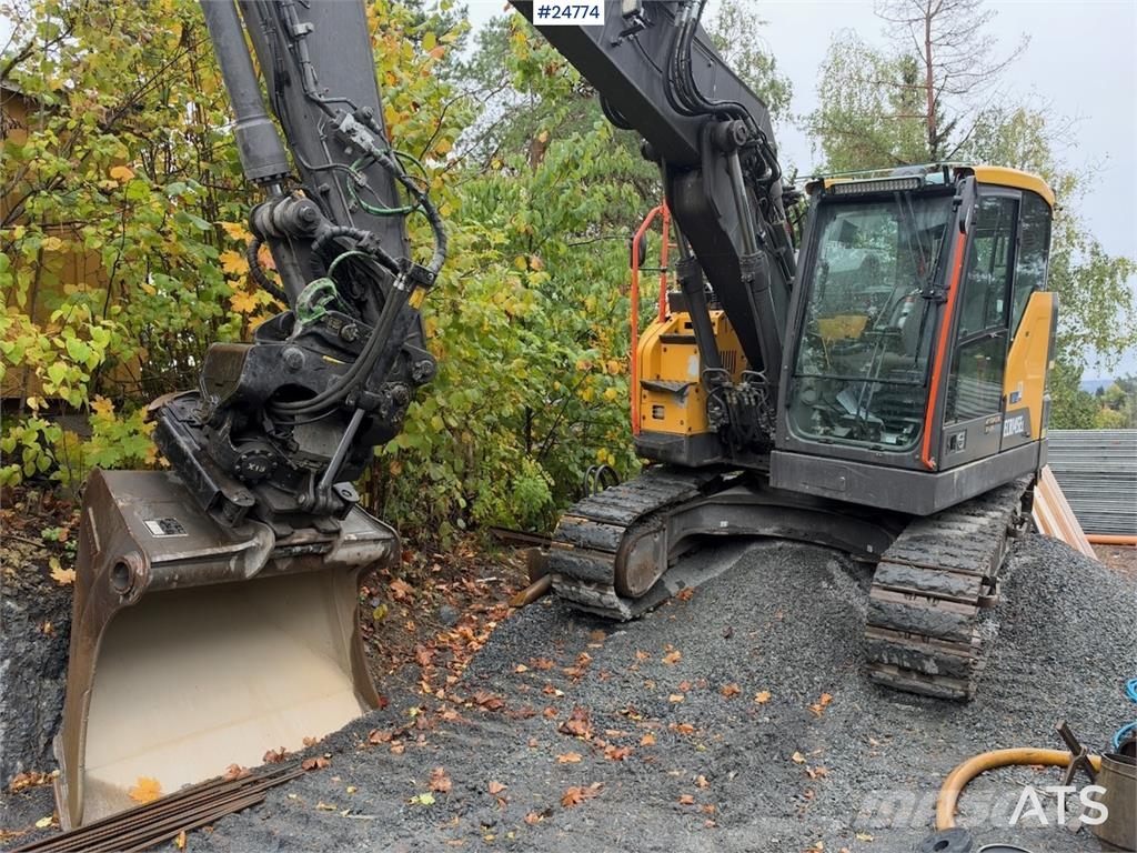 Volvo ECR145EL Excavator with GPS, Rototilt, OilQuick, H Kāpurķēžu ekskavatori