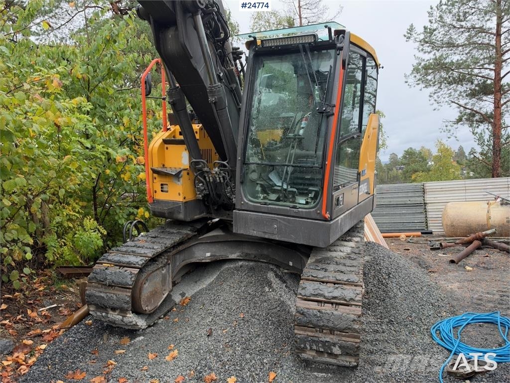 Volvo ECR145EL Excavator with GPS, Rototilt, OilQuick, H Kāpurķēžu ekskavatori