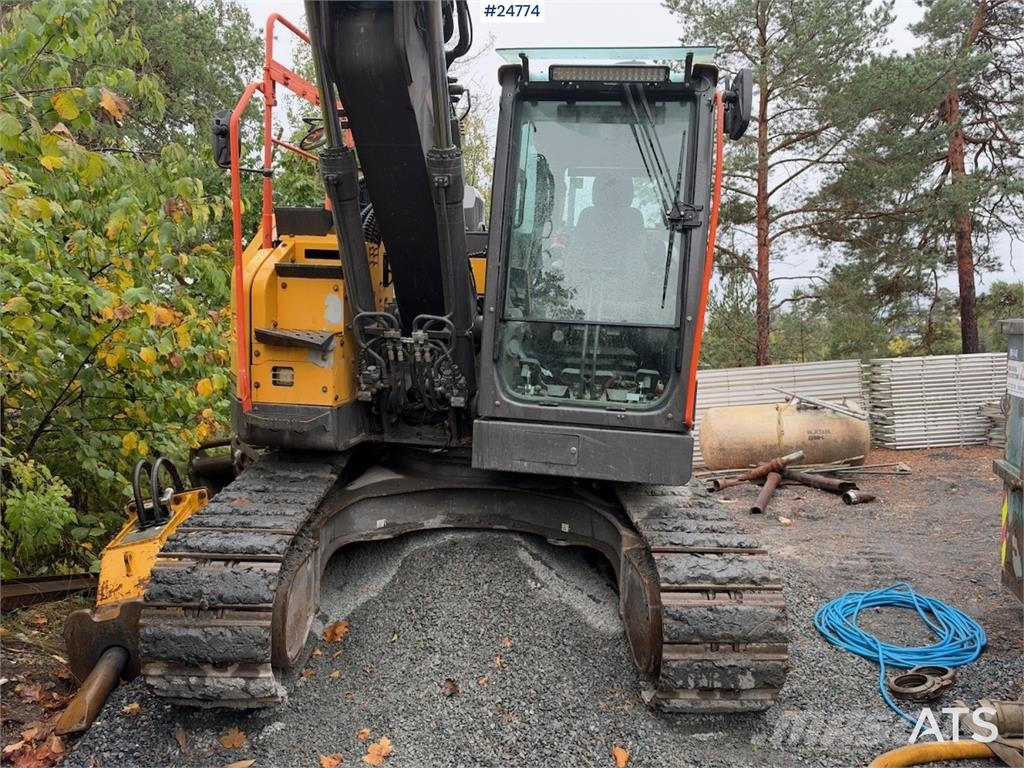 Volvo ECR145EL Excavator with GPS, Rototilt, OilQuick, H Kāpurķēžu ekskavatori