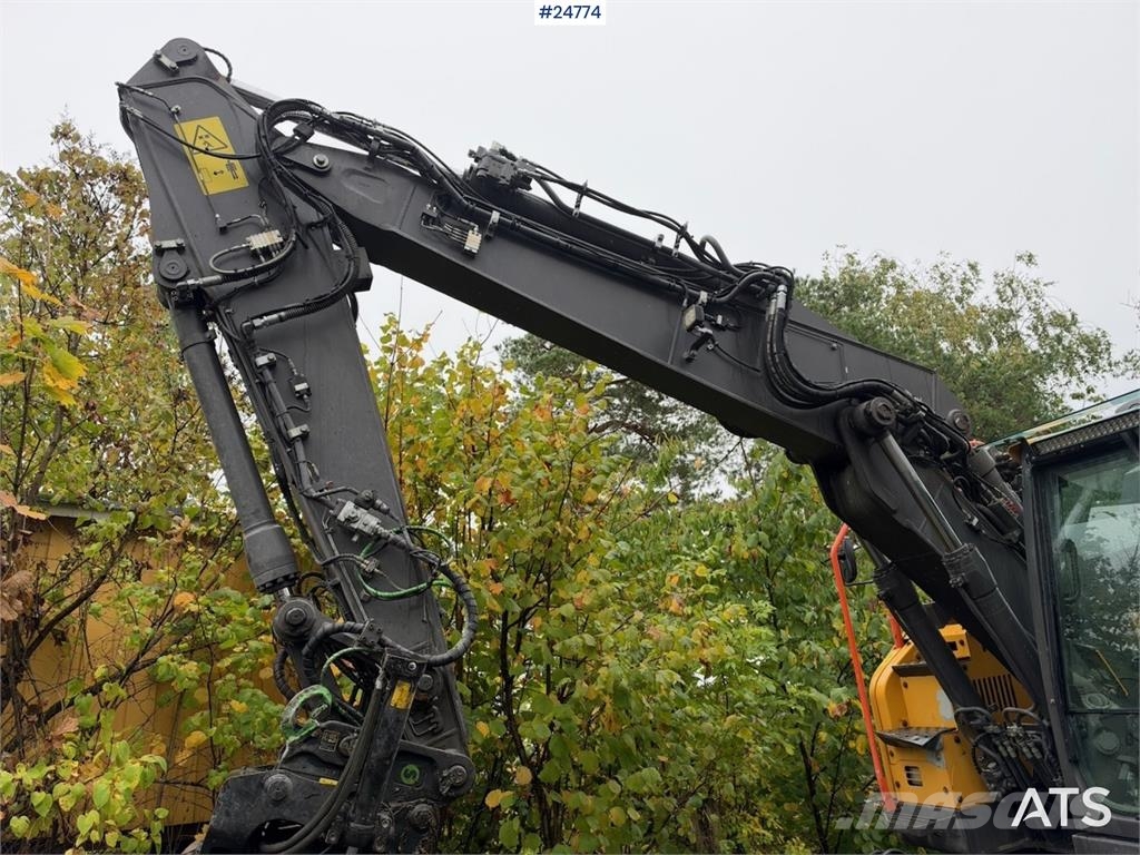 Volvo ECR145EL Excavator with GPS, Rototilt, OilQuick, H Kāpurķēžu ekskavatori