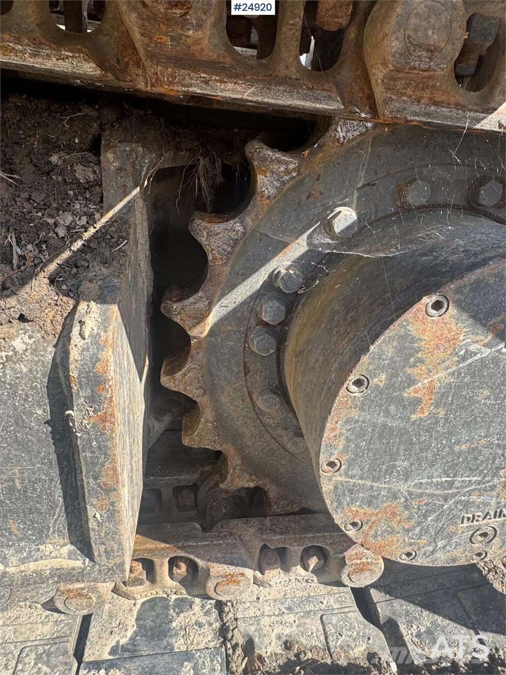 Volvo ECR145EL Tracked excavator with rail wheels – 4,30 Beltegraver