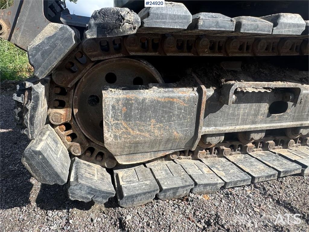 Volvo ECR145EL Tracked excavator with rail wheels – 4,30 Beltegraver