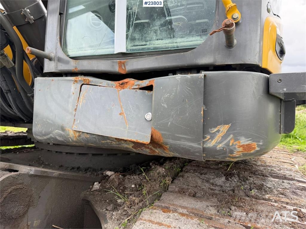 Volvo ECR305CL excavator w/ GPS, sanding bucket and roto حفارات زحافة
