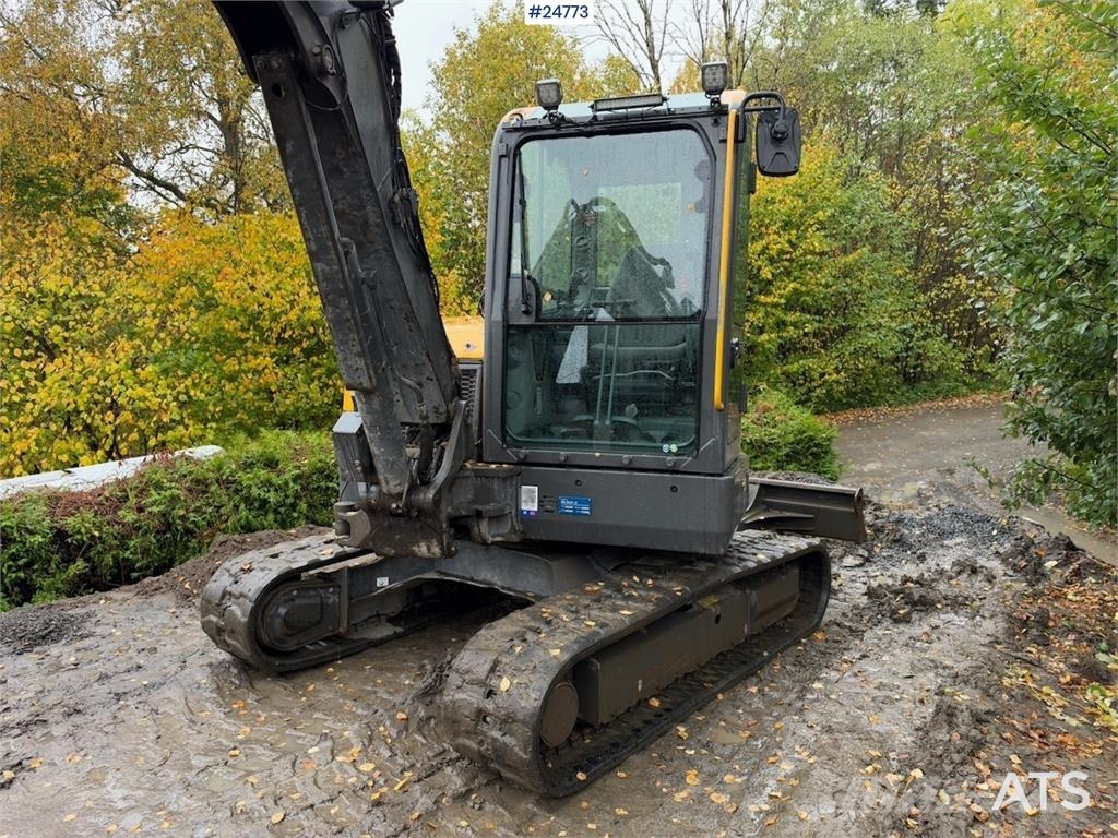 Volvo ECR58D Excavator with Rototilt and 3 Buckets Mini ekskavatori < 7 t