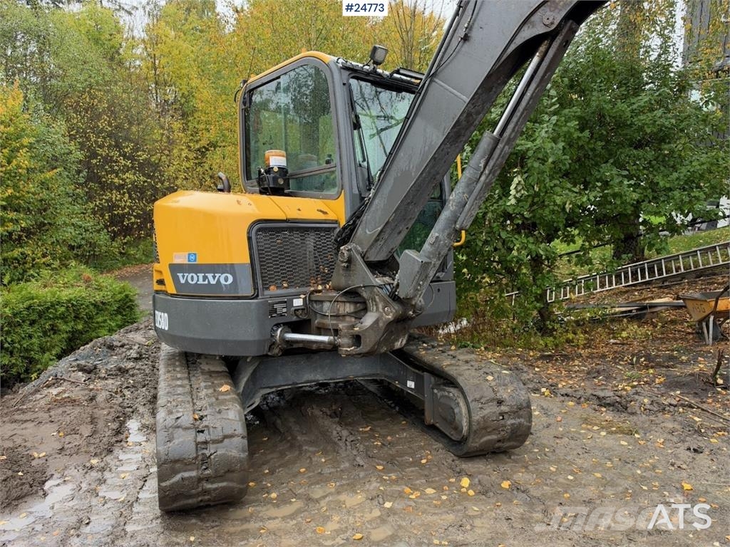 Volvo ECR58D Excavator with Rototilt and 3 Buckets Mini ekskavatori < 7 t