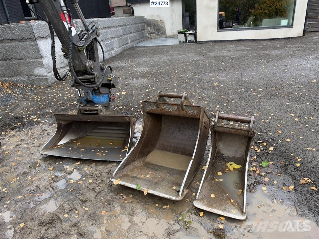 Volvo ECR58D Excavator with Rototilt and 3 Buckets Mini ekskavatori < 7 t