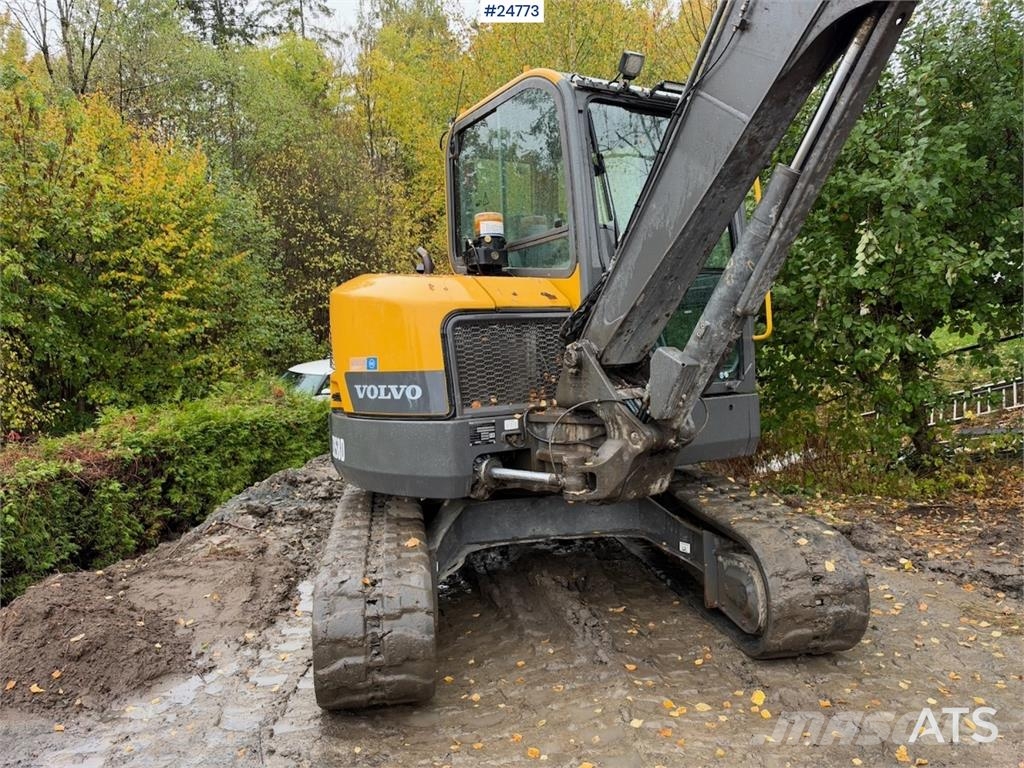 Volvo ECR58D Excavator with Rototilt and 3 Buckets Mini ekskavatori < 7 t