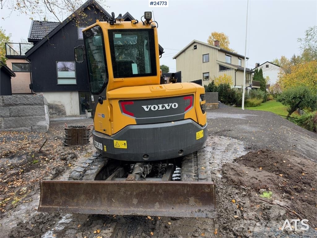 Volvo ECR58D Excavator with Rototilt and 3 Buckets Mini ekskavatori < 7 t
