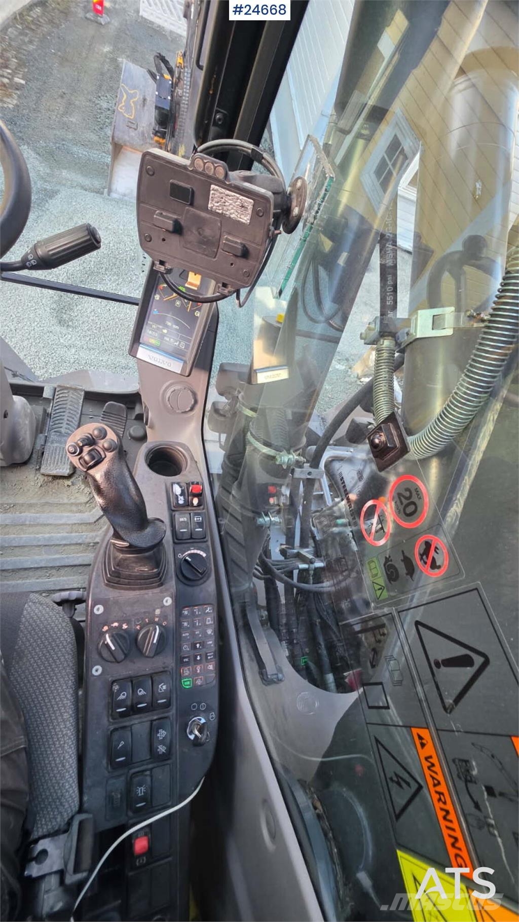 Volvo EW140D Wheeled Excavator with Rototilt, GPS and Gr Wheeled excavators