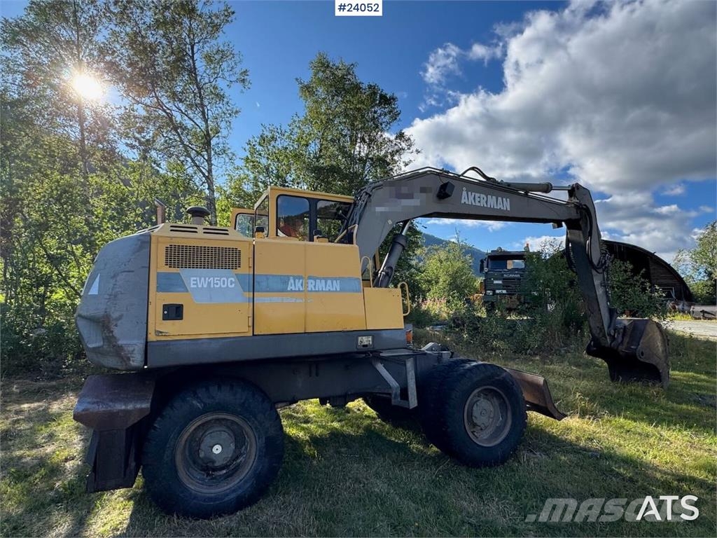 Volvo EW150C Wheeled Excavator Wielgraafmachines