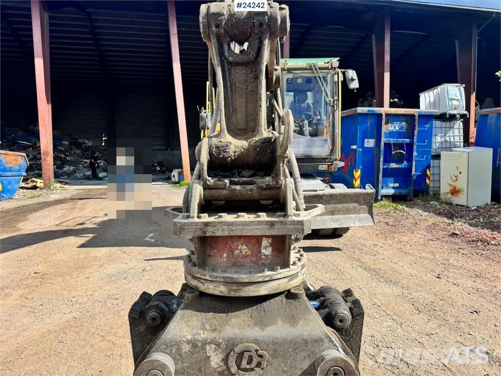 Volvo EW160E Wheeled Excavator w/ Elevating Cab and Grap Hjulgravere