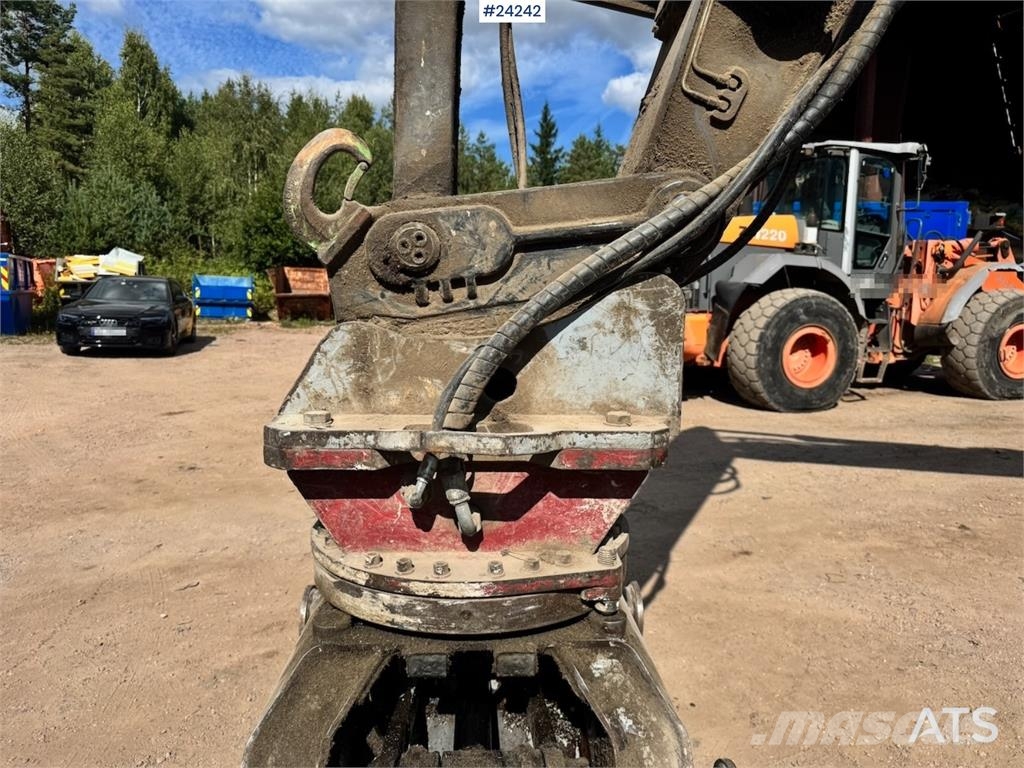 Volvo EW160E Wheeled Excavator w/ Elevating Cab and Grap Hjulgravere