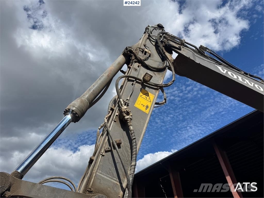 Volvo EW160E Wheeled Excavator w/ Elevating Cab and Grap Hjulgravere