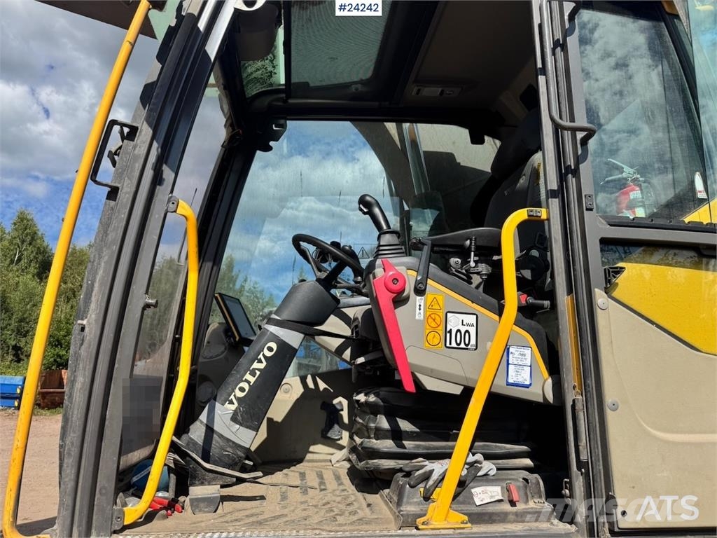 Volvo EW160E Wheeled Excavator w/ Elevating Cab and Grap Hjulgravere